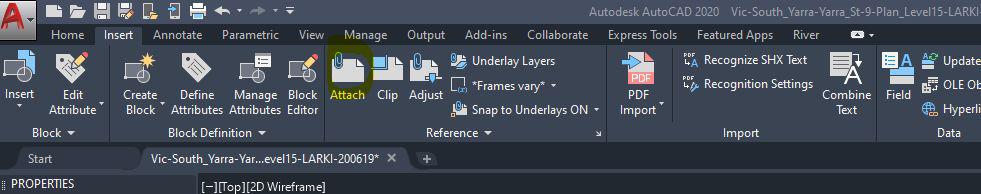 importing survey points into autocad