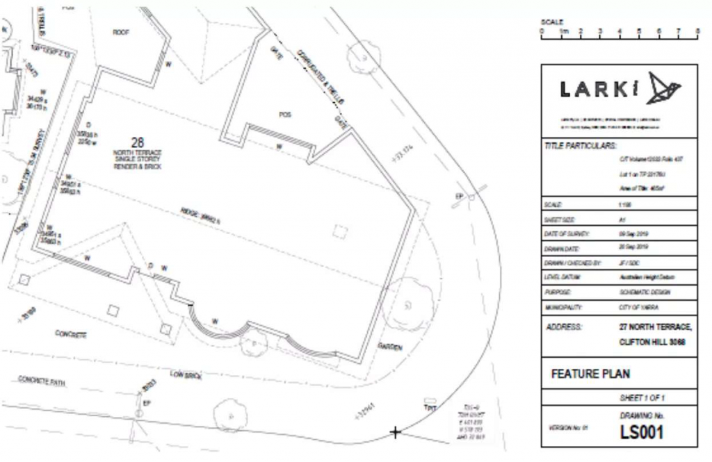 2D Feature Plan Interior - LARKI – 3D surveys made easy