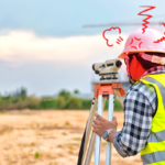 frustrated land surveyor