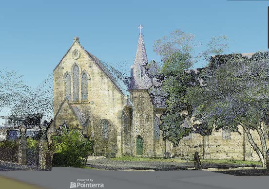 Oxford St Paddington NSW LARKI Church project 3d surveys